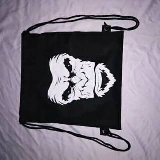 Gorila motif - bolsa con cordón, bolsa multifuncional, bolsa de dibujo, bolsa de lona, bolsa de deporte