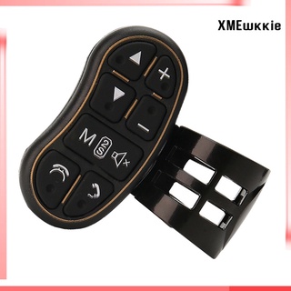 [XMEWKKIE] Car Wireless Steering Wheel Remote Control Media Button Auto Accessories