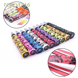 FOREVER16 1.1m Anti-skid Grip Tape Baseball Bats Anti-slip Band Badminton Sweatband Windings Over Bicycle Handle Shock Absorption For Fishing Rod Tennis Squash Racket Sweat Absorbed/Multicolor