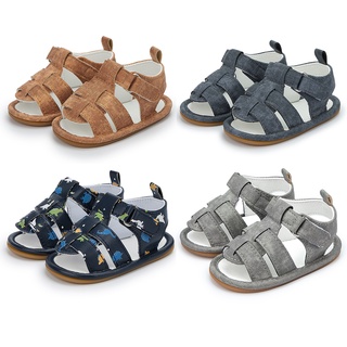 Primero Zapatos De Caminar Casual Playa 0-18M Bebé Niños Niña Sandalias Verano Recién Nacido Cuna Suave Antideslizante Suela