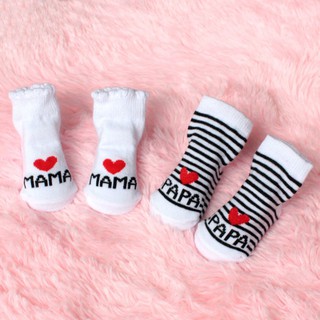 love mama papa baby socken niñas niños calcetines suaves para recién nacido
