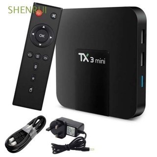 shenrui 1gb+8gb tv box wifi tv receptores smart tv box 2gb+16gb 4k android 8.1 hdmi hd tx3 mini reproductor multimedia