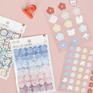 Suuuny 3 Pcs Summer Sticker Pack Stickers Diary Decoration Supplies