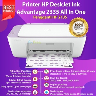 Hp Deskjet 2335 2336 2337 impresora escanear copia impresora reemplazo HP 2135
