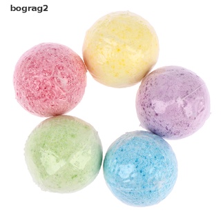 [Bograg2] 5Pcs Shower Bombs Ball Bath Salt Body Ease Bubble Ball Pets Cleaner Supplies MX66