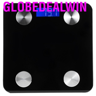 globedealwin 3kg-180kg báscula electrónica portátil de peso digital grasa corporal para uso doméstico.