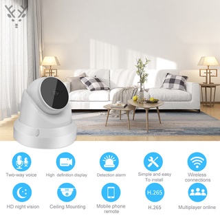 1080p cámara ip interior wifi visión nocturna hogar inteligente seguridad domo cámara de vigilancia de vídeo hogar inteligente (4)