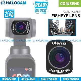 Ulanzi OP-8 lente de ojo de pez Premium lente Vlogging para bolsillo DJI Osmo