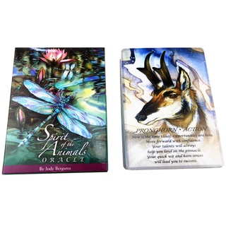 desdemona Spirits Of The Animals Oracle Full English 52 Cards Deck Tarot Divination Fate Family Party Board Game (3)