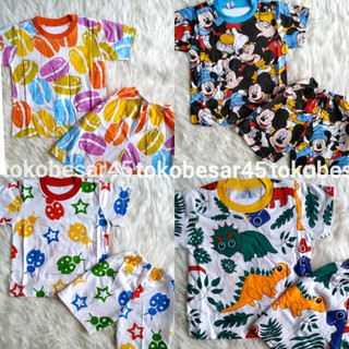 Conjunto de PIYAMA niños pantalones cortos/ropa de cama niños impreso camiseta ropa PIYAMA ropa de niños principal