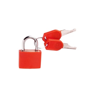 cry 5pcs metal y plástico pequeño mini candado de acero fuerte maleta de viaje diario cerradura con 2 llaves color plástico candado (8)