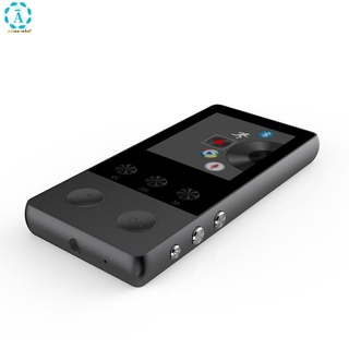Tarjeta A5 Plus Bluetooth Mp3 reproductor Mp4 Walkman tarjeta Ultra delgada Mp3-Black