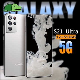 Galaxia S21 Ultra Smartphone de 7,3 pulgadas 6800mAh desbloquear versión Global 5G Android 10,0 24MP + 48MP 12GB + 512GB Celulares Smartphone