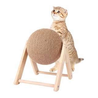 gato rascador bola proteger entrenamiento interactivo cuerda de sisal bola rascador juguete para cojines de piso gato gatito