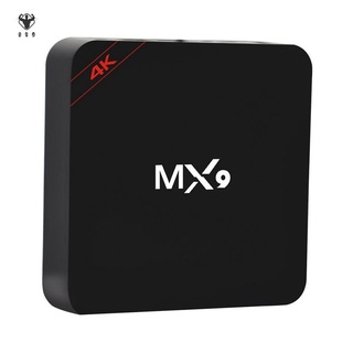mx9 top box 4k quad core 8 1gb de ram gb rom android 10.1 tv box - enchufe eua
