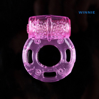 Winnie Flexible vibrador pene polla Delay anillo G-spot estimulador pareja adultos juguete sexual (4)