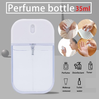35ml perfume spray botella desinfectante alcohol botella pequeña spray lata