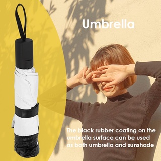 digitalblock simple de dibujos animados paraguas tres plegable protector solar paraguas a prueba de viento parasol