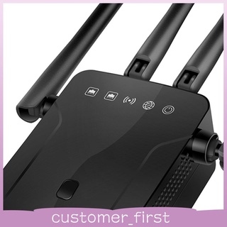 [cliente] wifi repetidor de rango 4 antena amplificador inalámbrico router oficina en casa enchufe de ee.uu.