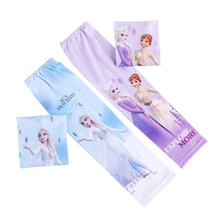 niños protector solar de hielo de seda mangas de princesa niñas protección solar largo hielo de seda mangas de brazo