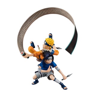 Figura de acción de Naruto Remix Uzumaki Naruto VS Uchiha Sasuke figura de acción figura modelo estatua