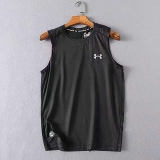 Ua tide marca chaleco deportivo hombres running fitness baloncesto ropa de entrenamiento loosUA