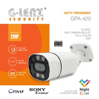 Glenz 2MP CCTV paquete noche COLOR alta resolución - GPA 420 (3)