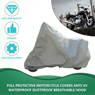 funda protectora completa para motocicleta anti uv impermeable a prueba de polvo transpirable