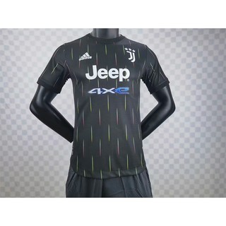 21-22 temporada Juventus versión de jugador visitante de camiseta de fútbol deportivo de alta calidad