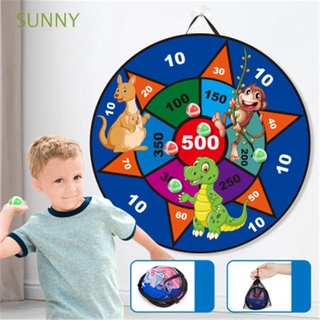 SUNNY Indoor Dart Board Game Sports Sticky Ball Target Wall-Mounted Entertainment Outdoor Kids Throwing