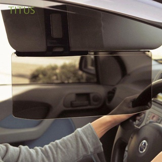 TITUS Alta calidad Parasol para ventana de coche Universal Anti reflejante Visera de coche Creativo Durable Conducir un vehículo Espejo blindado Accesorios de auto Bloqueador de rayos ultravioleta Bloqueador solar/Multicolor (1)
