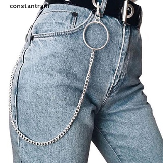 [cons] gran anillo cartera cintura cadena punk pantalones hipster cartera llaveros jean hiphop mx131-3