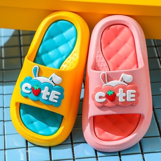 Zapatillas para niños, niñas de verano, princesa de dibujos animados, padre-hijo antideslizante de fondo suave interior bebé baño baño niño sandalias y zapatillas (1)