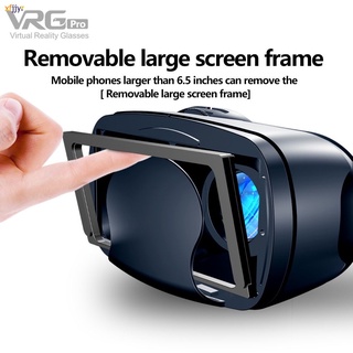 * VRG Pro 3D VR Gafas De Realidad Virtual Pantalla Completa Visual Gran Angular Para Teléfonos Inteligentes De 5 A 7 Pulgadas xfjjyr
