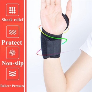 FUCHONG 1pair Health Care Magnet Wrist Pain Relief Wristband Keep Warm Support Brace Guard Men Women Self-heating Wrist Protector Tourmaline Sports Wristband/Multicolor (9)