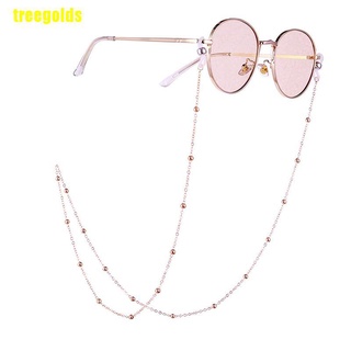 [Treegolds] Nuevas cadenas de gafas de sol para mujer/lentes de lectura con cuentas/cuerda para cuello