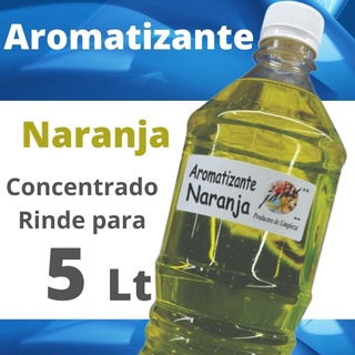 Aromatizante para carro (Base alcohol) Naranja Concentrado para 2 litros PLim51