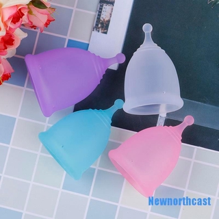 [newnorthcast 0323] copa menstrual de silicona suave de grado médico luna señora período higiene taza reutilizable