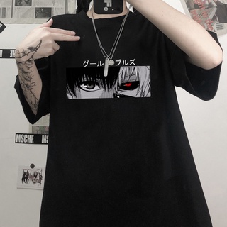 Camiseta manga corta para mujer con estampado anime japonés Tokyo Ghoul Kaneki Ken (6)