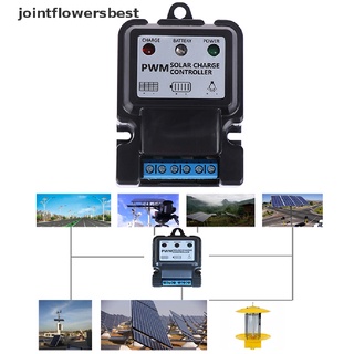 jfmx 1pc 6v 12v 10a auto panel solar controlador de carga cargador de batería regulador pwm glory (1)