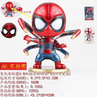 No.i Cosbaby Marvel Avengers Infinity War Iron Spider man figura (1)