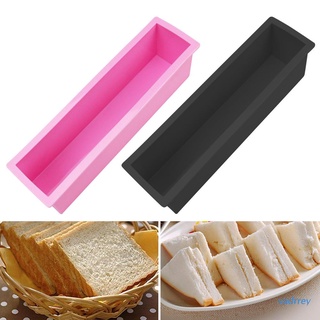 va rectangular molde de jabón para pan de silicona diy herramientas de procesamiento en frío para hornear pasteles