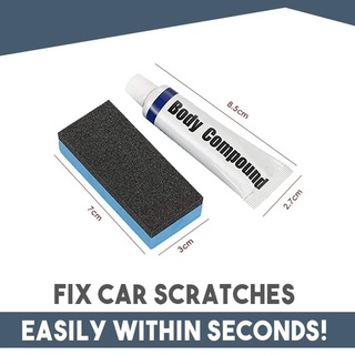 Body Compound Scratch Repair Agent Car Scratch Repair Kits Auto Body Compound Polishing Grinding Paste Paint Care Set (6)