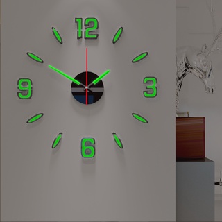 Luminoso DIY reloj de pared luminoso reloj de pared acrílico reloj de pared