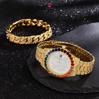 relojes de cuarzo hermoso brillante casual elegante relojes de pulsera para las mujeres señora