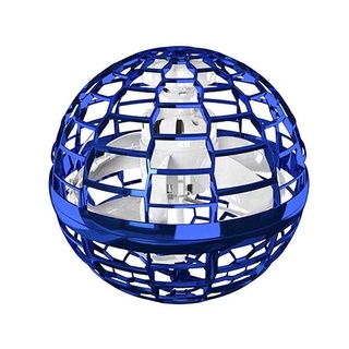 mini pelota voladora juguete con luz rgb incorporada diseño controlado a mano fácil operación potrtable durable para adultos niños (4)
