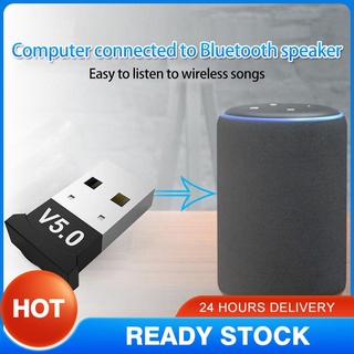 V5.0 Adaptador Inalámbrico USB Bluetooth 4.0 Dongle Receptor De Música Transmisor Para PC Negro Rosa