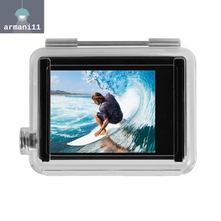 Pantalla LCD TFT De 2.0 Pulgadas + Funda Trasera Impermeable Para GoPro Hero 4 3 + 3