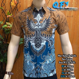 Hombre Batik código de camisa QF
