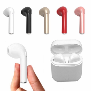 [vinda1.mx] I7 audífonos inalámbricos binaurales Mini universales/audífonos portátiles/música/dispositivo de escucha/sonido de calidad